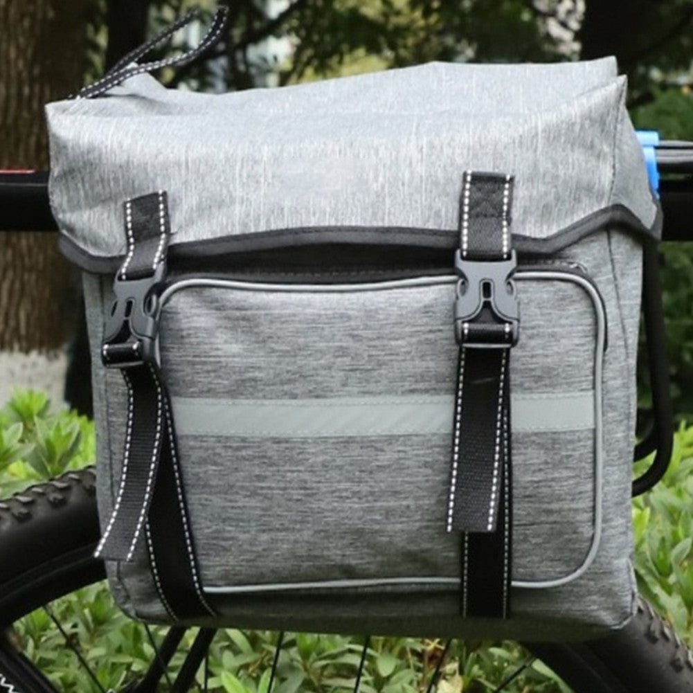 Adjustable Saddle Bags for For ebikes and Bicycles with 300D Polyester Fabric