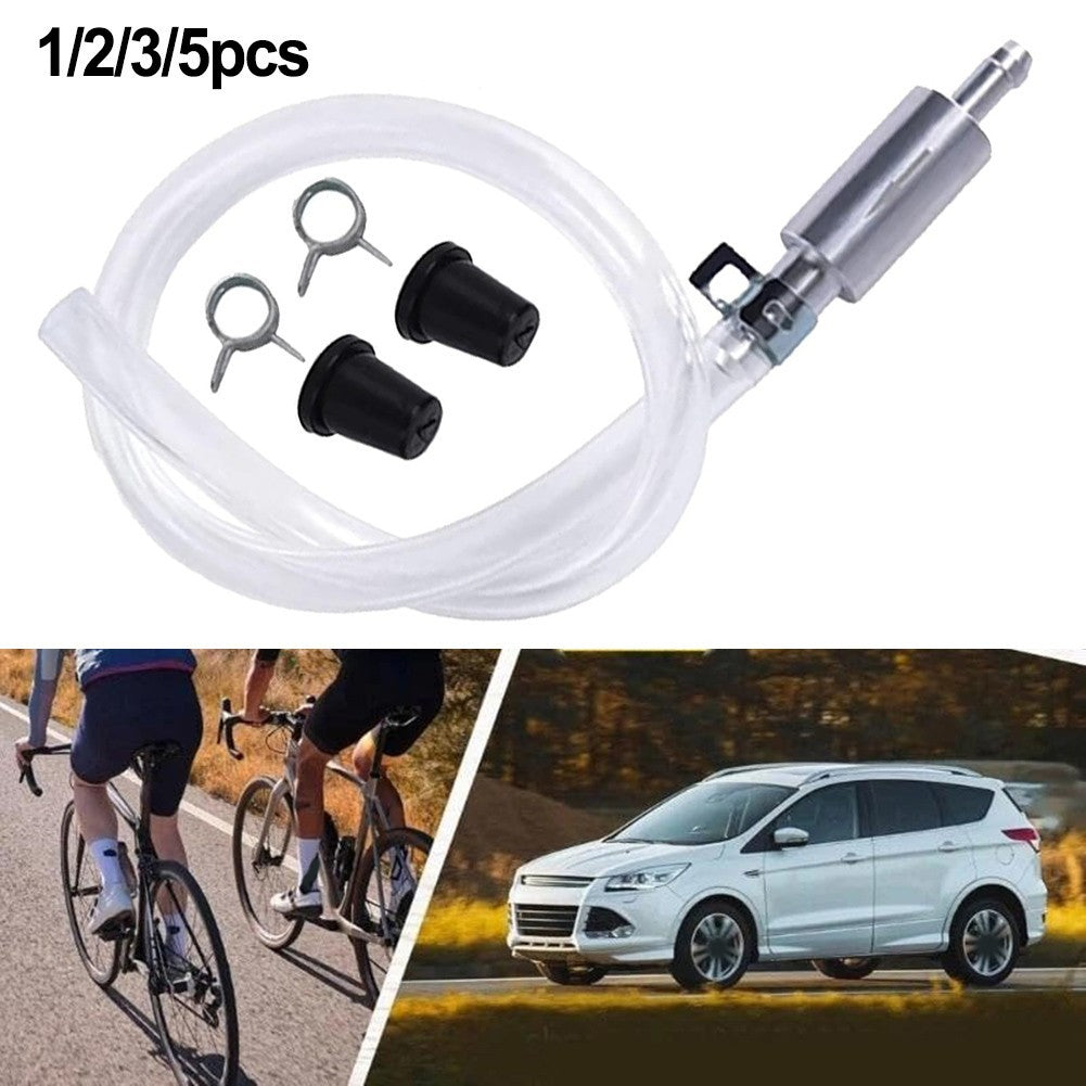 Brake Bleeder Kit for Hydraulic Brake Systems with One Way Valve Design