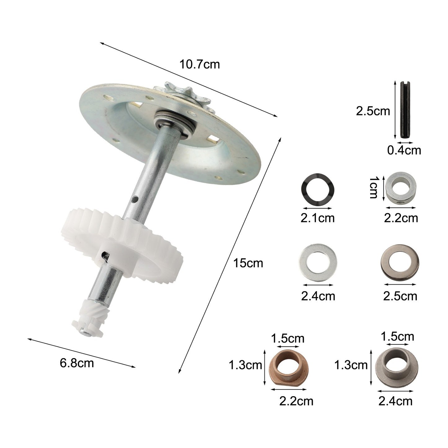 Optimal Performance Gear Sprocket Kit for Seamless Garage Door Functionality