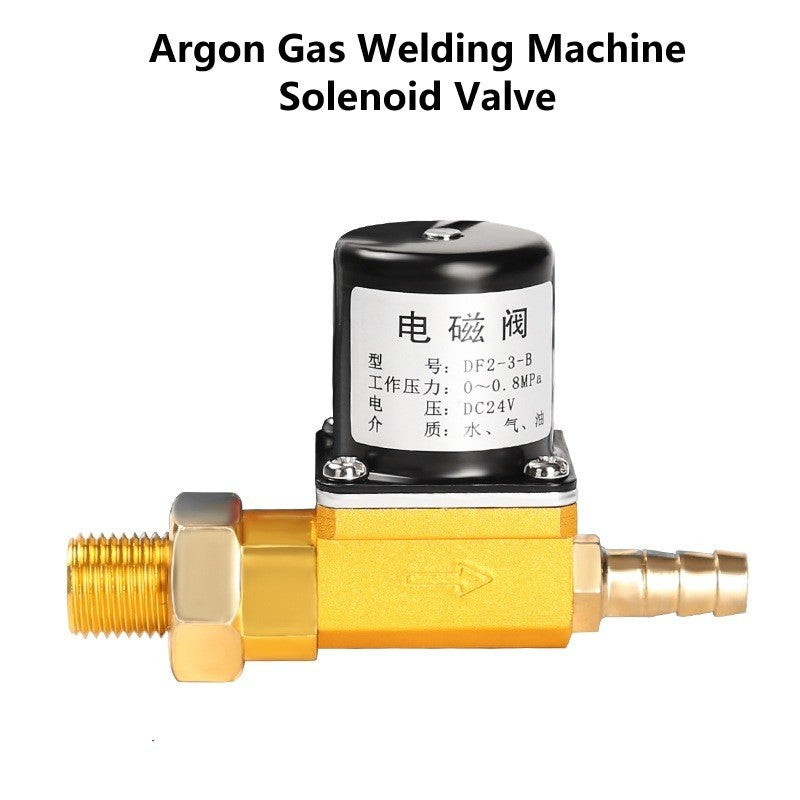 High Performance Solenoid Valve for For argon Welding Machines Brass Design