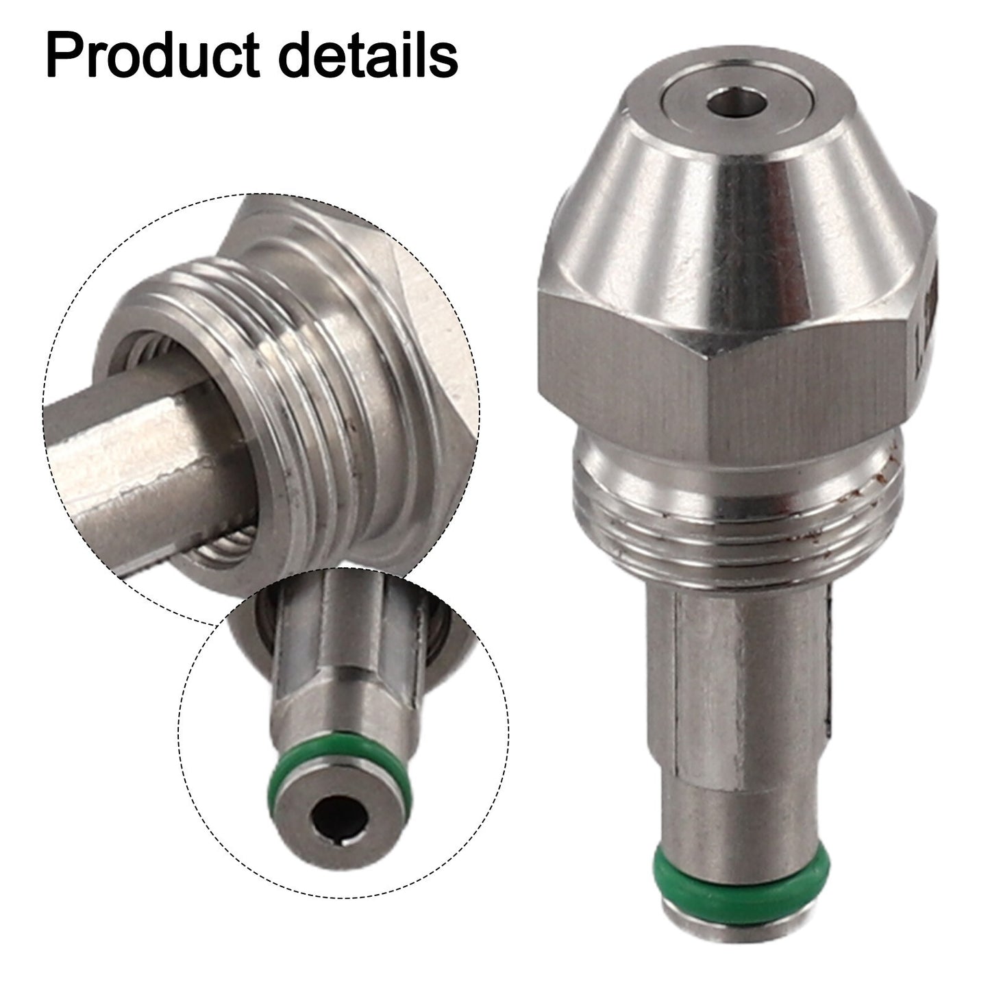 High Efficiency Nozzle for Waste Oil with Adjustable Spray Characteristics