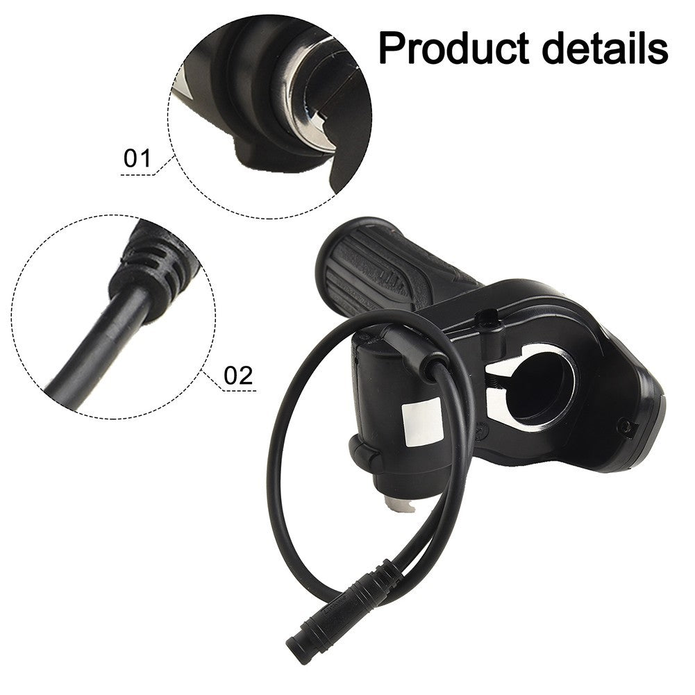 48V Throttle Grip for Electric Scooters with Accurate Voltage Measurement