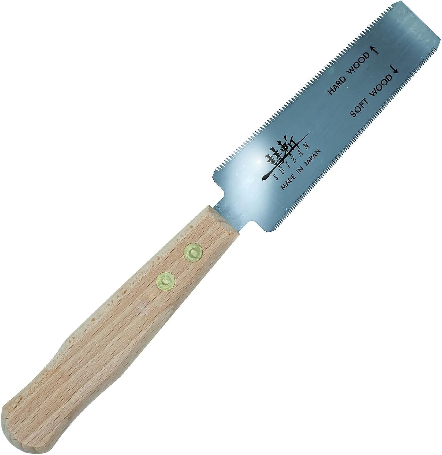 Flush Cut Saw 5" - Professional Japanese Pullsaw Ryoba Double Edge Handsaw Woodw