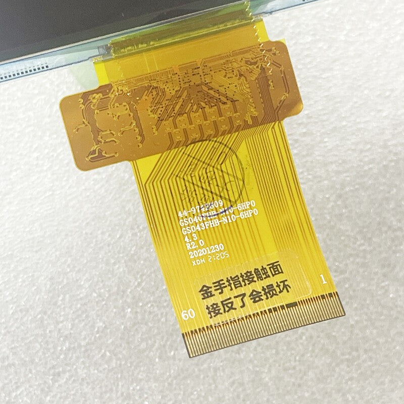 60Pin 1920*1080 44-9742809 GS040FHB-N10-6HP0 GS043FHB-N10-6HP0 RX045B-0200 LCD