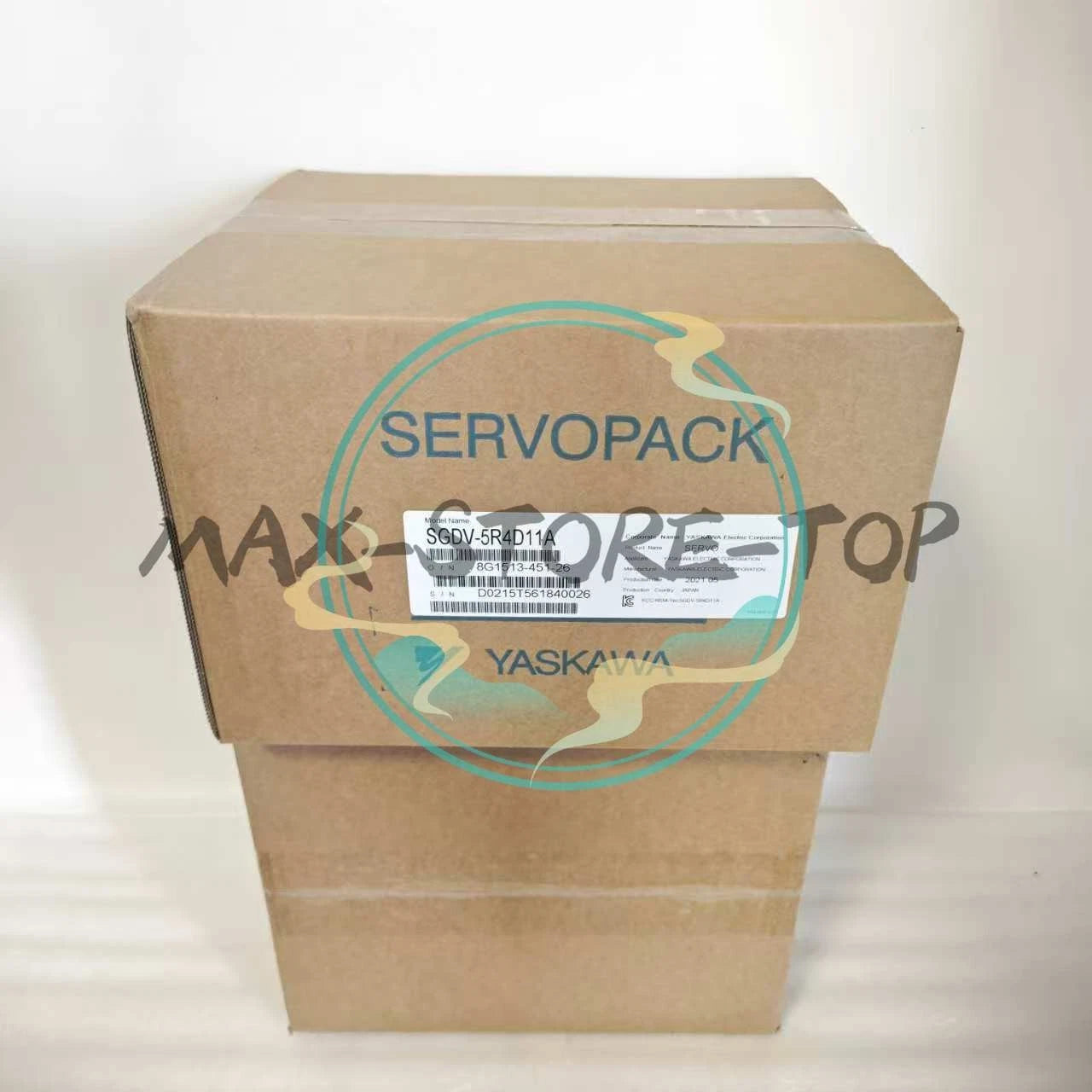 1pcs   ones Yaskawa Servo Driver SGDV-5R4D11A