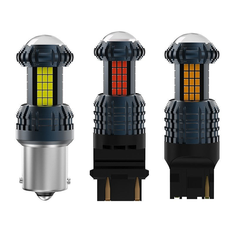 2PCS 75LED Turn Sign Brake Light for Car Motorcycle 1156 1157 7440 7443
