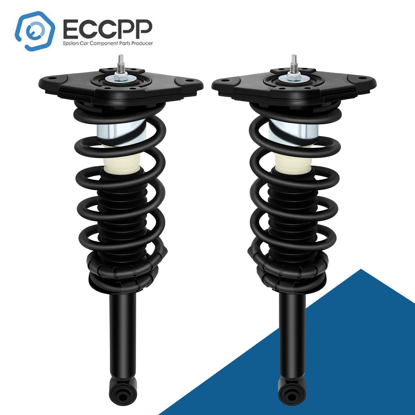 2 X For Nissan Sentra 2000-2006 Rear Pair Struts Coil Spring Shock Assembly Kits