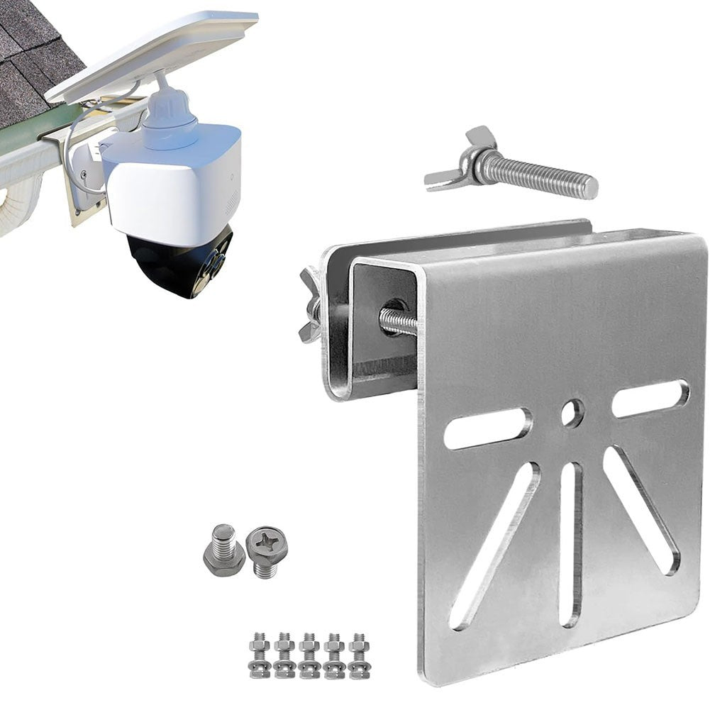 Efficient Installation of Solar Cameras with Gutter Mount for Eufy Models