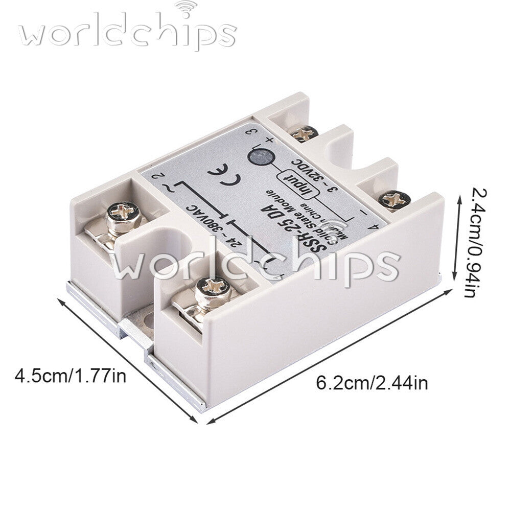 150PCS SSR-25DA Solid State Relay Module USA