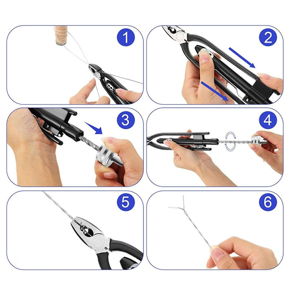 Convenient 6 Fuse Pliers for Sprinkle Risers and Electrical Connections