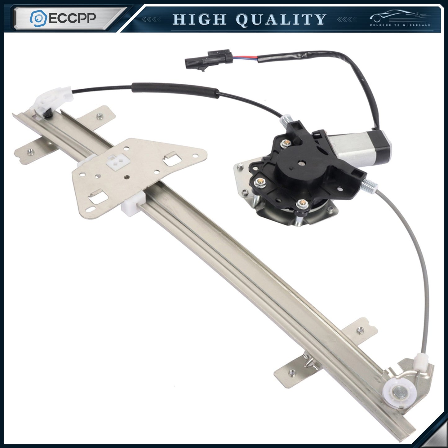 For Dodge Dakota 2000-2004 Rear Driver Left LH Window Regulator & Motor Assembly