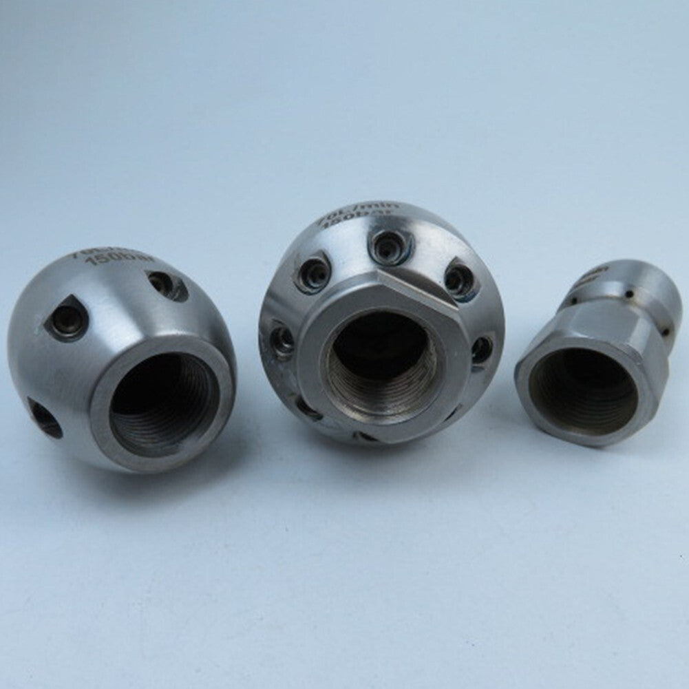 G1/2inch Pressure-Drain Jetter Hose Nozzle Flusher Pipe Nozzles For Heavy Dirty
