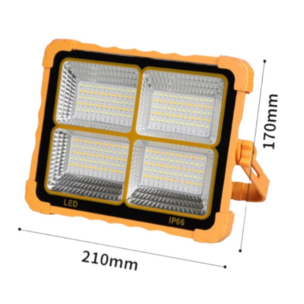 Portable Solar Flood Light for Camping Fishing Construction Activities