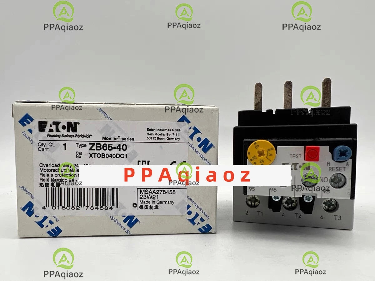 1Pcs   EATON ZB65-40 24-40A relay ZB6540