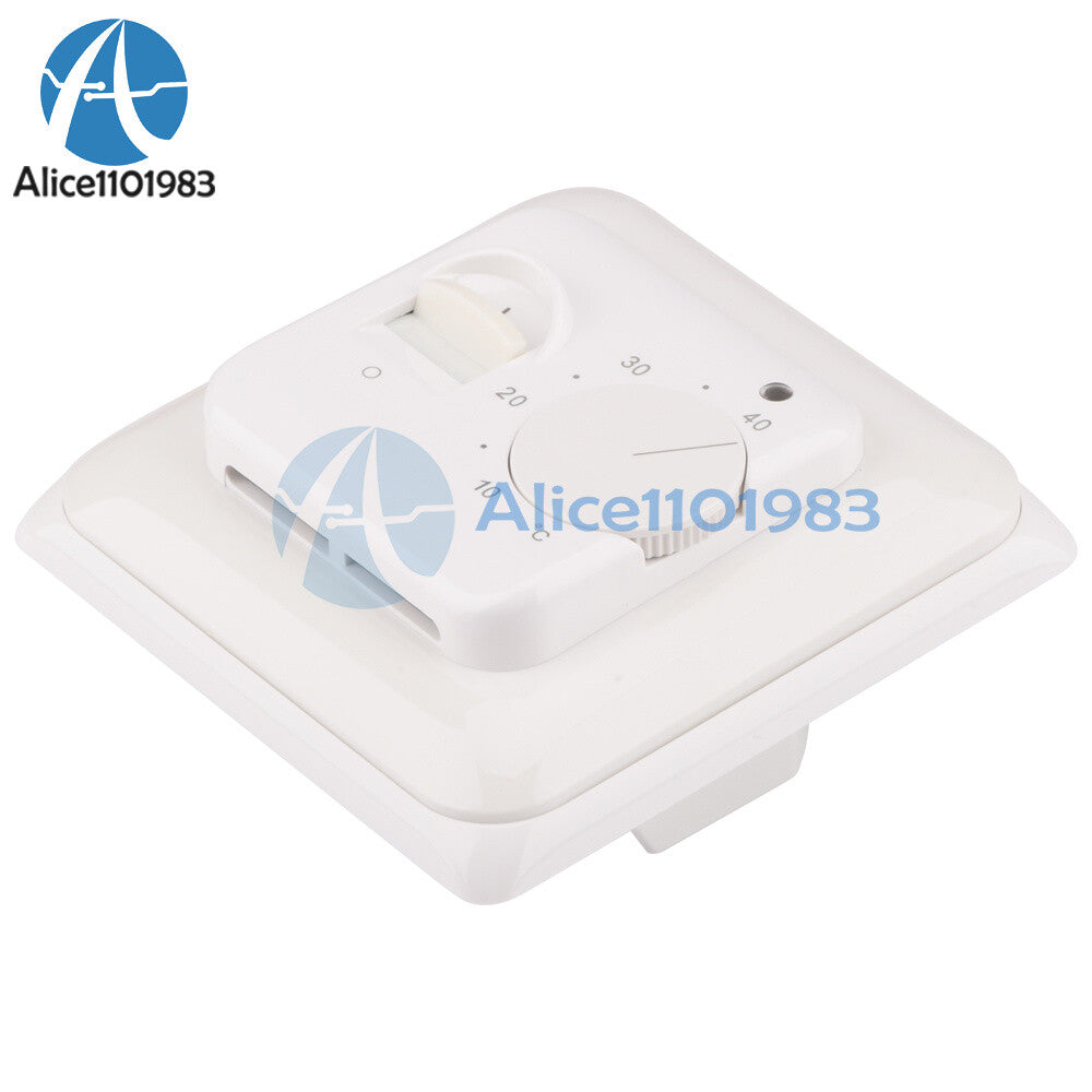230V 16A Room Floor Heating Thermostat Temperature Control Switch W/NTC Sensor