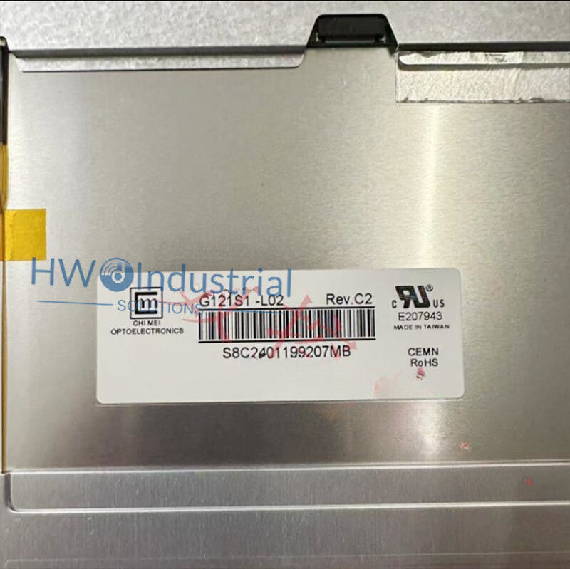 1PC G121S1-L02 12.1-inch CHIMEI Industrial LCD Display Screen
