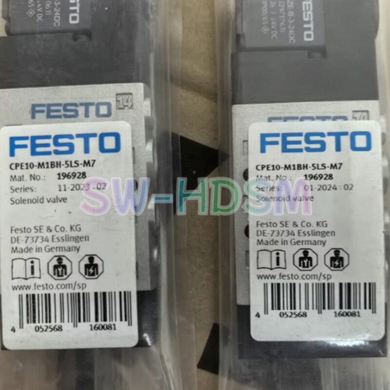 1PCS  For FESTO CPE10-M1BH-5LS-M7 196928 Solenoid Valve freight free