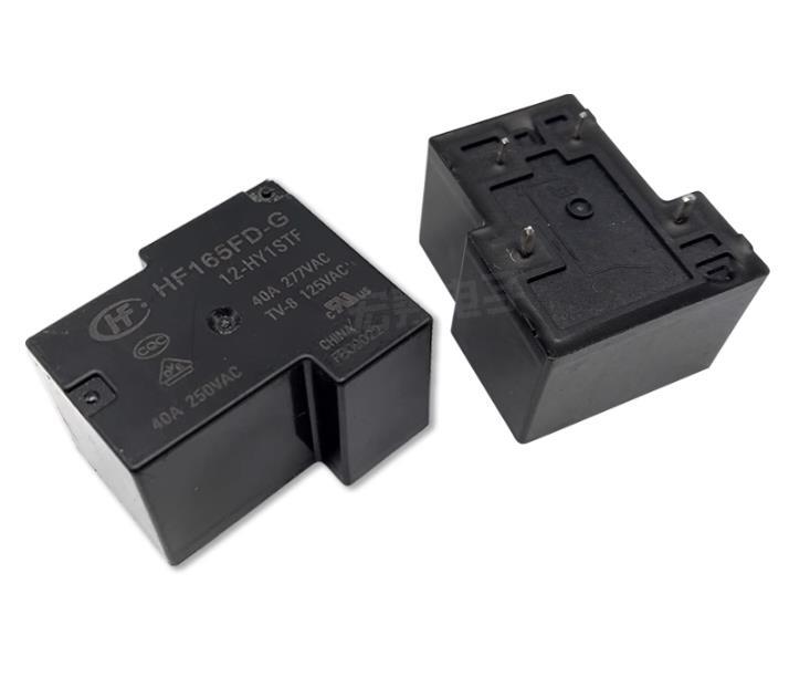 4Pcs  HF165FD-G-12-HY1STF Set of Normally Open 4-pin 40A 277VAC Relay DC12V