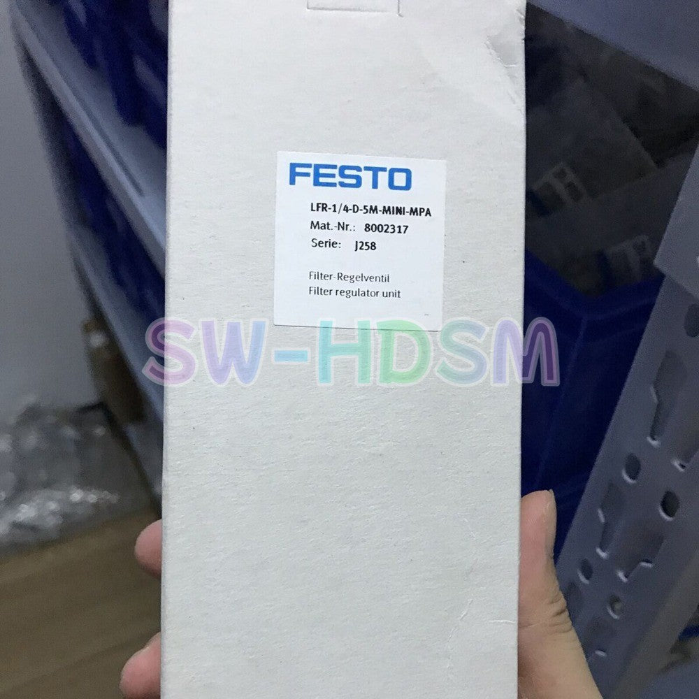 1PCS   FESTO LFR-1/4-D-5M-MINI-MPA 8002317 Regulator Freight Free