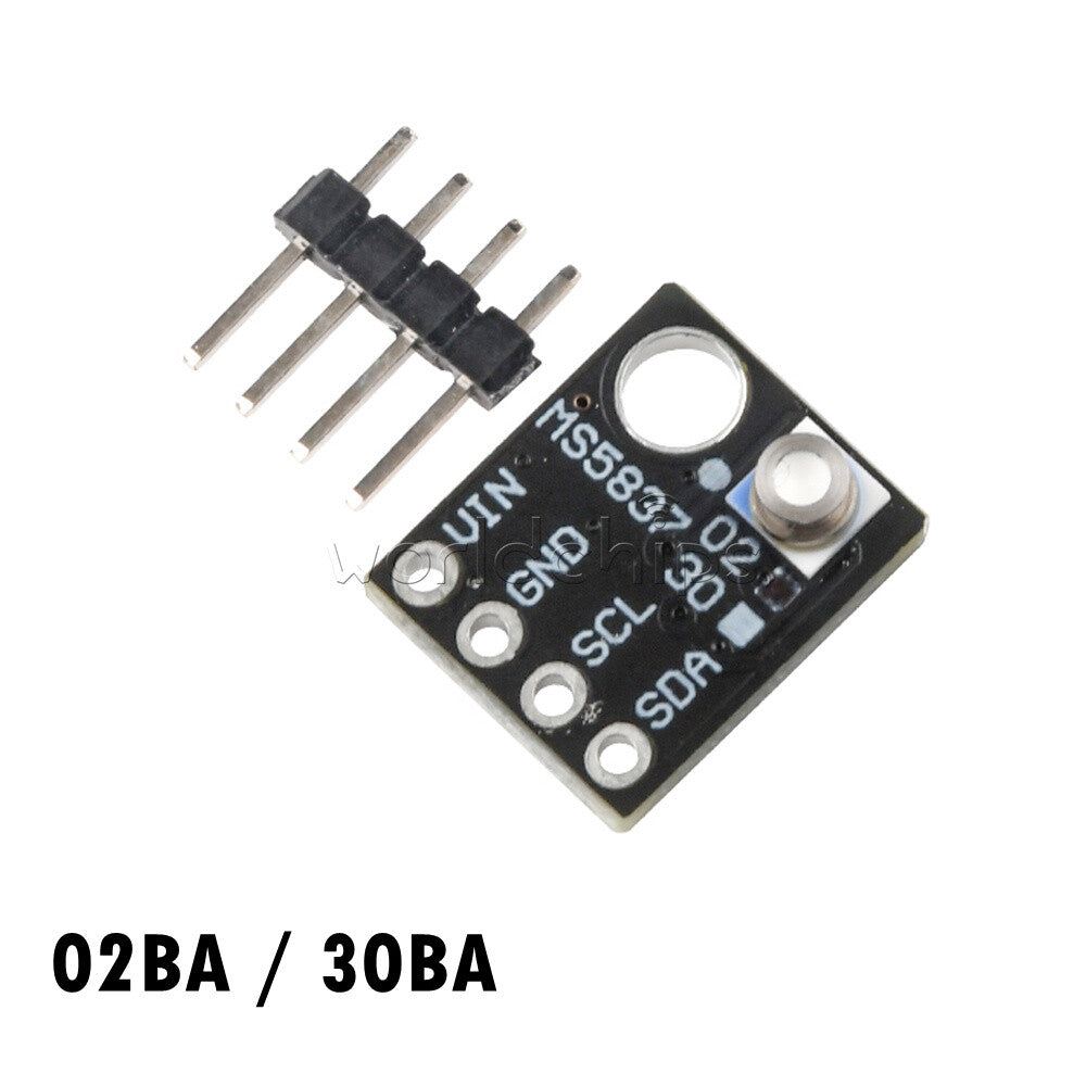 MS5837 High-precision Gas Liquid Pressure Sensor Module 02BA 30BA Waterproof