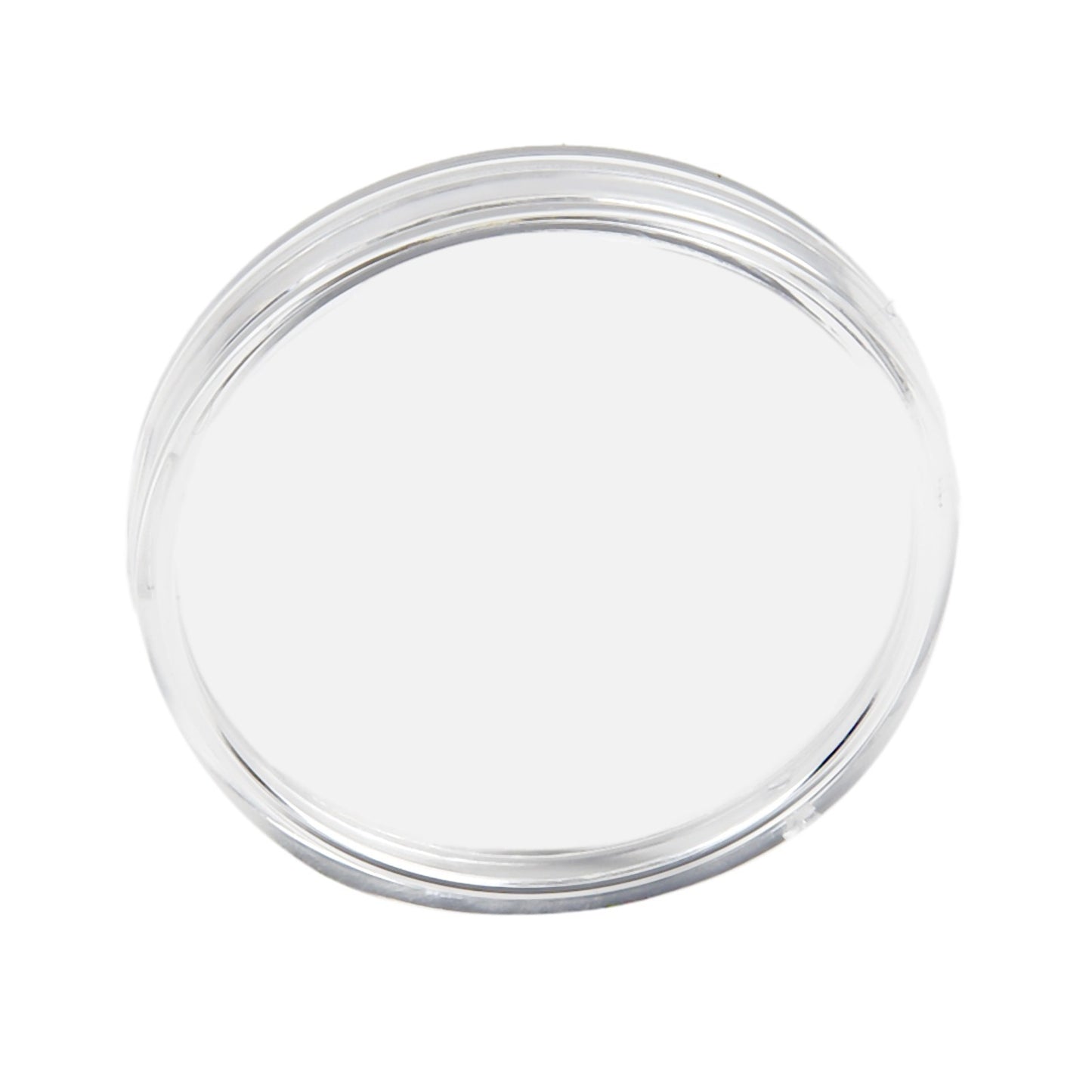 100Pcs Coin Case Holders 34mm Clear Plastic Capsules for Safe Coin Preservation