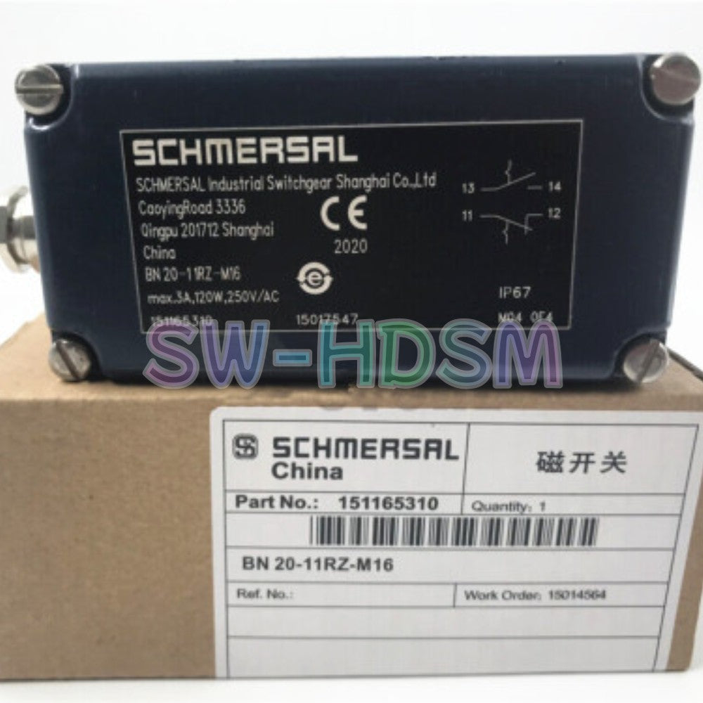 1PCS  FOR SCHMERSAL Magnetic Reed Limit Switches BN20-11RZ-M16 Freight Free