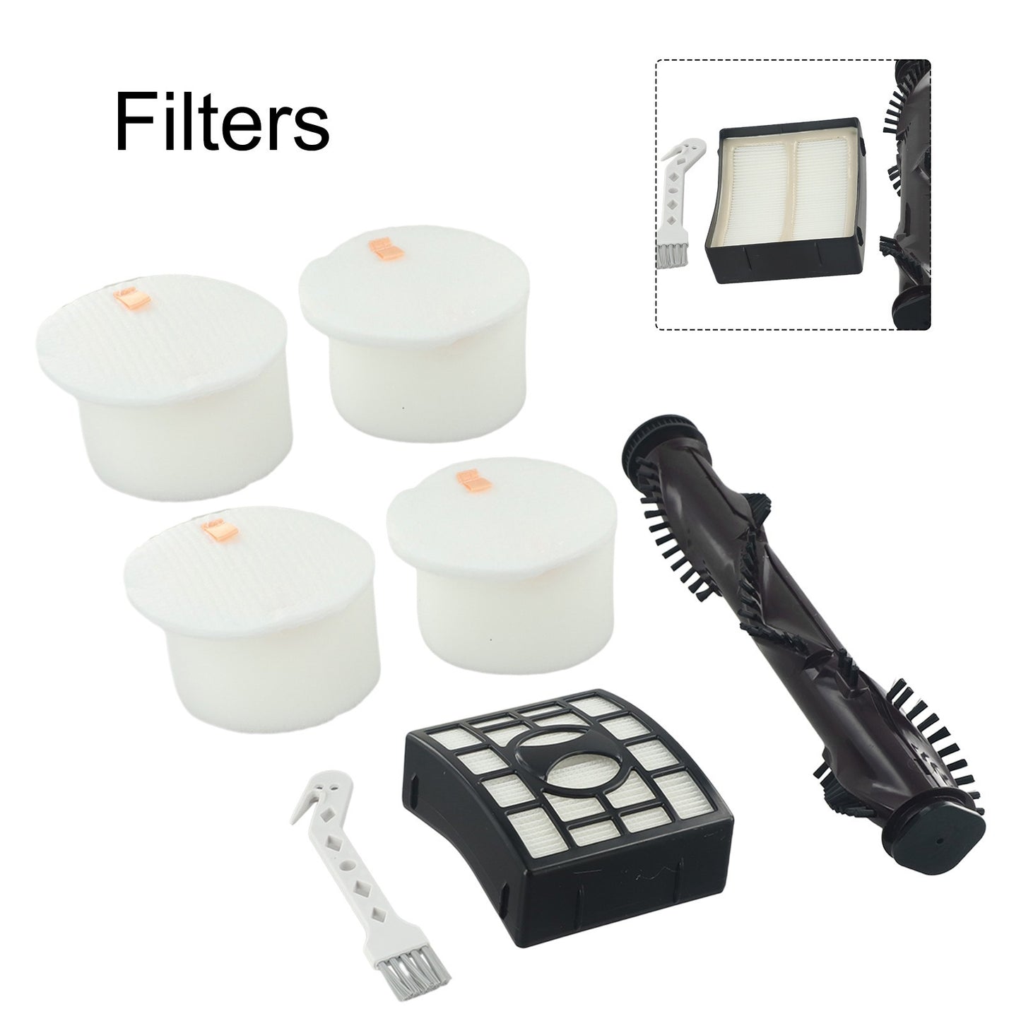 Attachment Filter Attachment Replacement Roller Brush Sponges High Quality