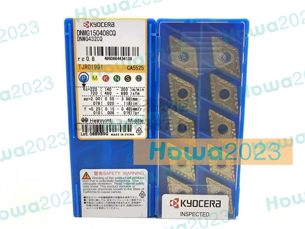 10Pcs/BOX Kyocera DNMG150408CQ CA5525 Turning Blade Carbide Inserts
