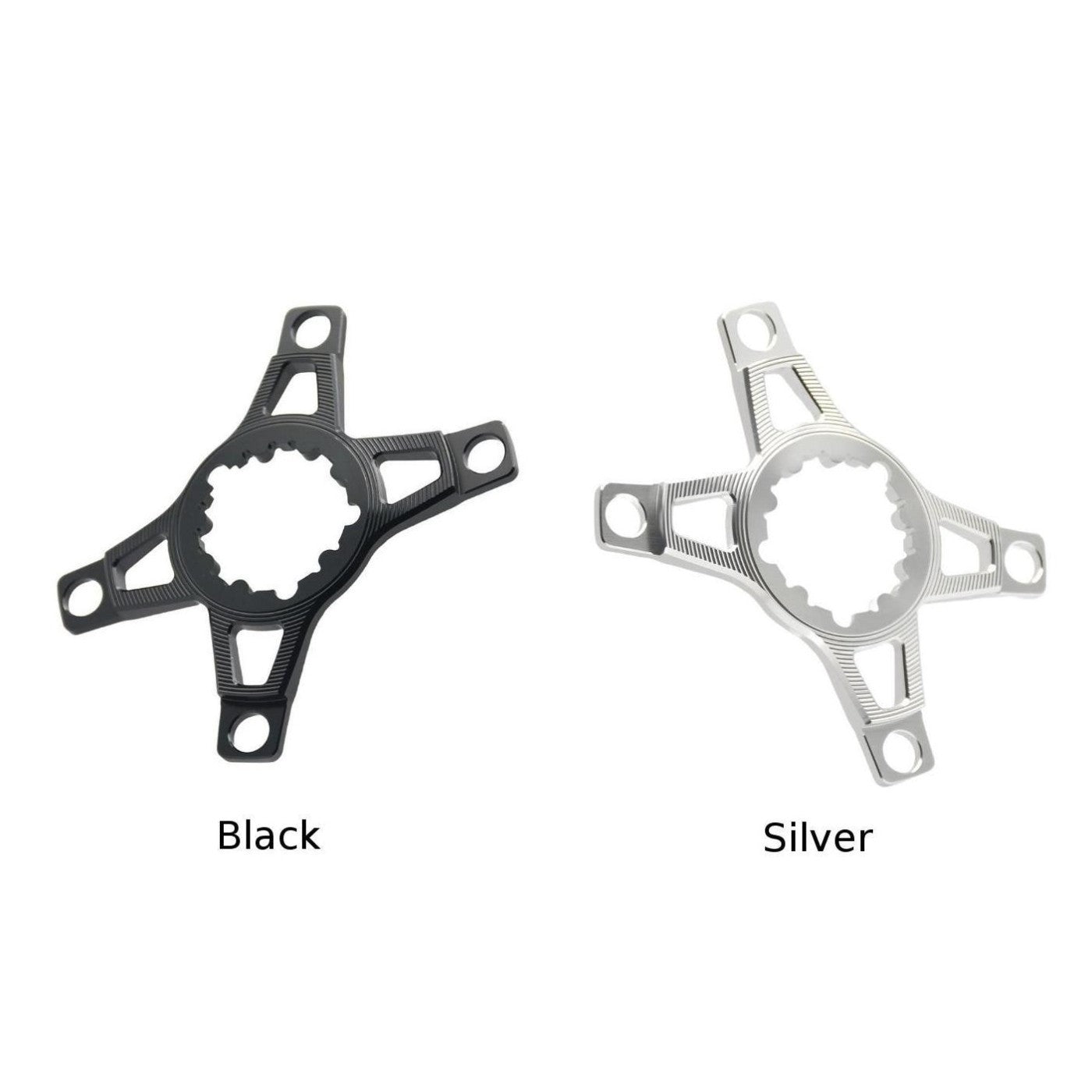 Aluminum Chainring Adapter Spider for 3 Bolt Crank Transition to 4 Bolt 110BCD