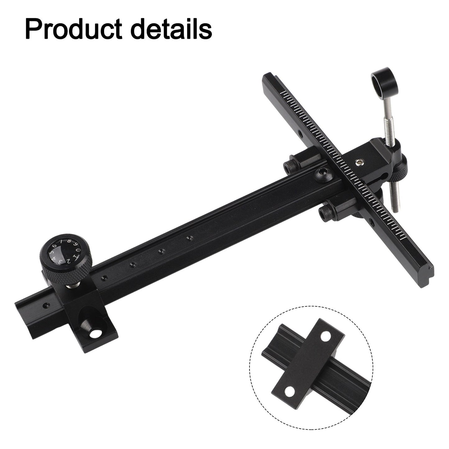 Professional Grade Metal Sight for Recurve T type Aiming Bow and Arrow