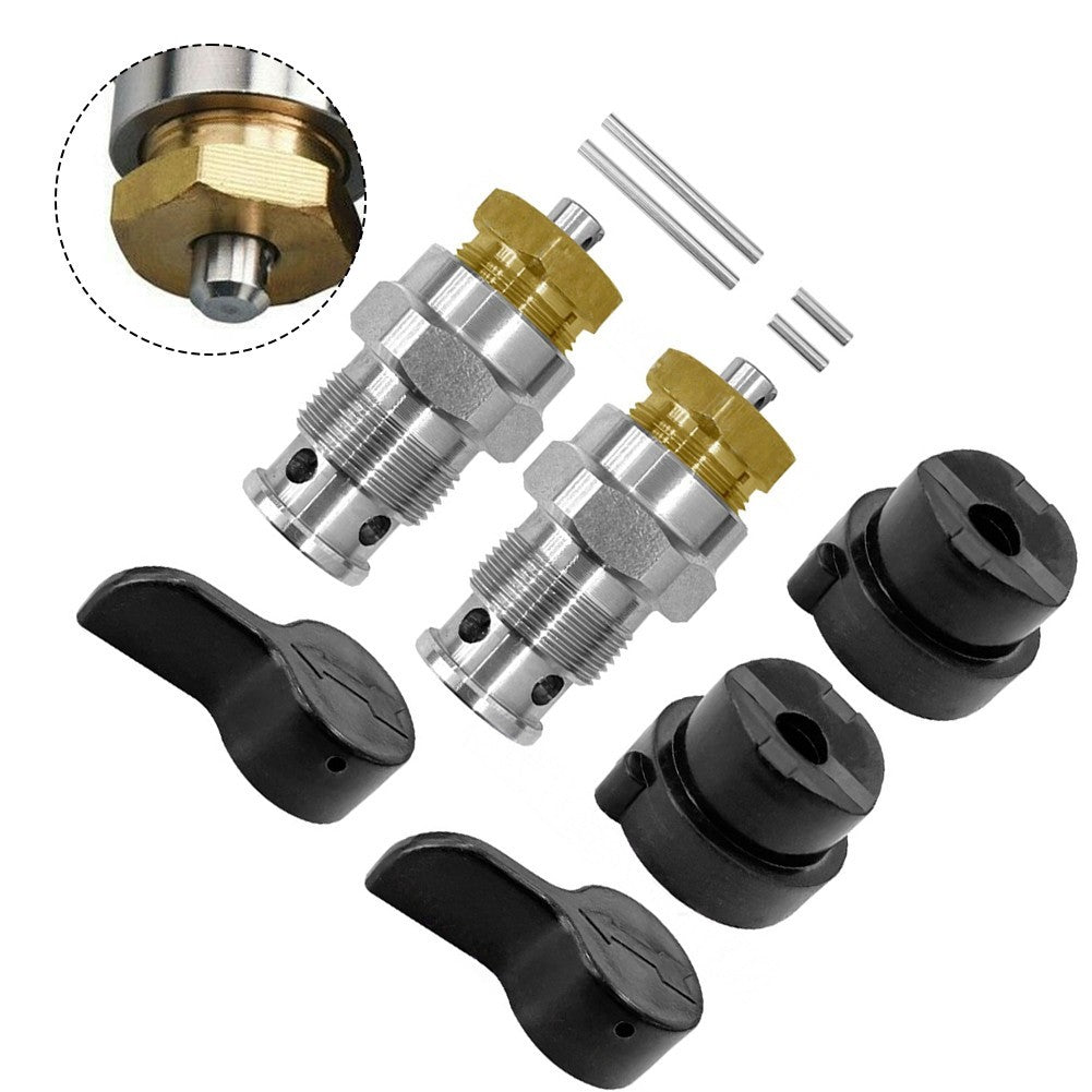 Airless Paint Sprayer Repair Valve 2Pack Replacement For Durable Aluminum Alloy