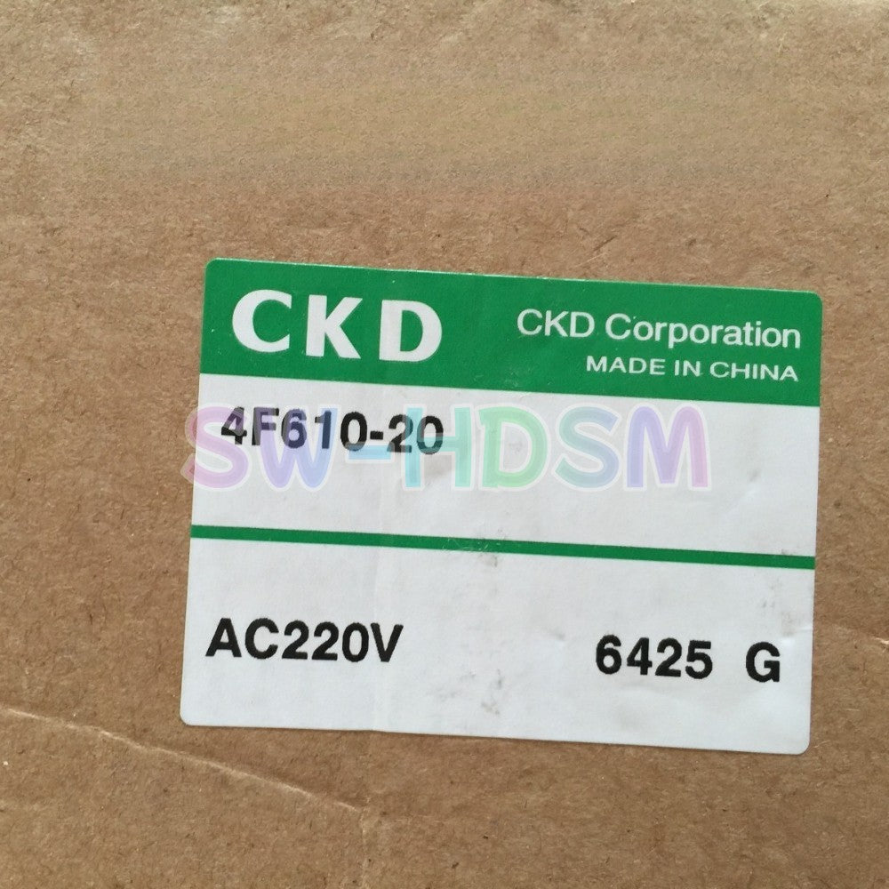 1PCS  for CKD 4F610-20 AC220V Solenoid Valve Freight Free