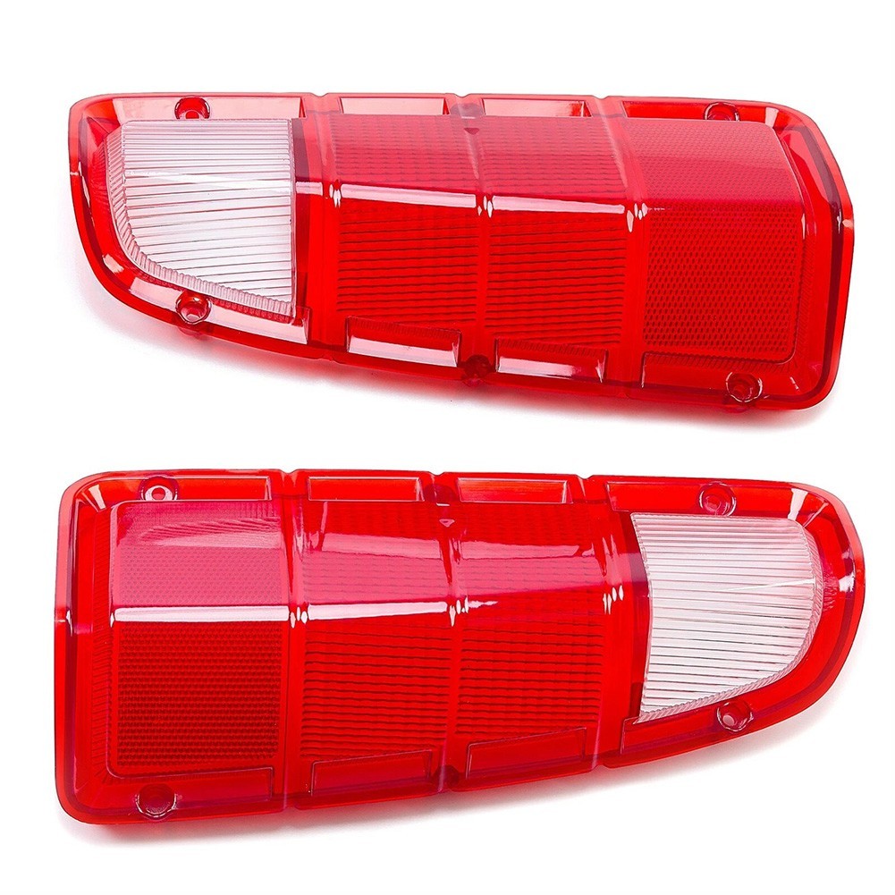 Set of Tail Light Lens LH RH for Dodge Truck and Power Wagon 1972 1980