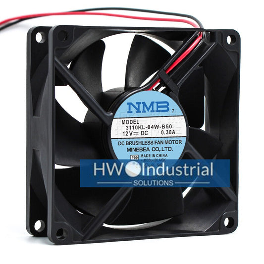 NMB-MAT 3110KL-04W-B50 8025 12V 0.30A 8CM Dual Ball Cooling Fan