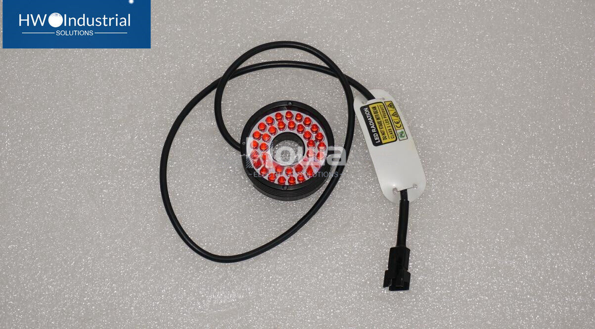 1PC TMS LSW-00-040-2-R-24V-C Ring Light Source DC24V Machine Vision AOI Light