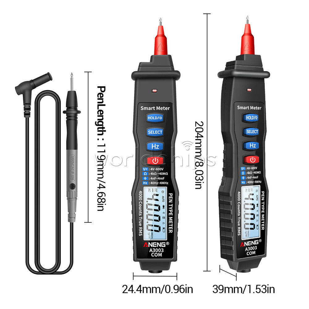 A3003 High Precision Digital Voltmeter Multimeter Ammeter Voltage Detector