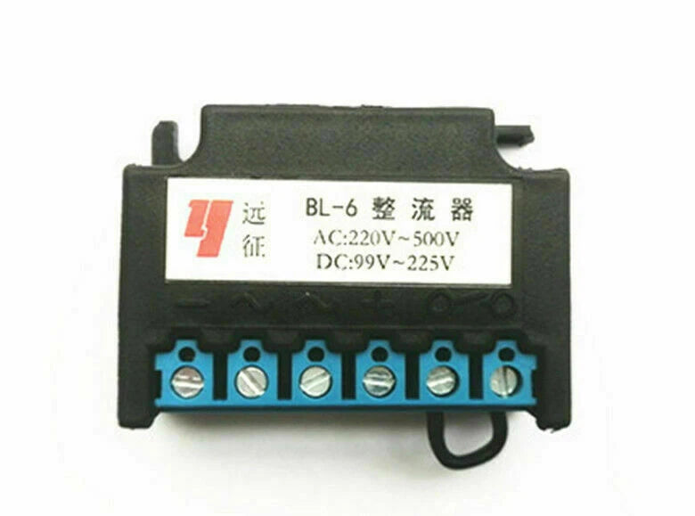 1x BL-6 Rectifier AC: 220V-500V DC: 99V-225V Motor Brake Power Supply