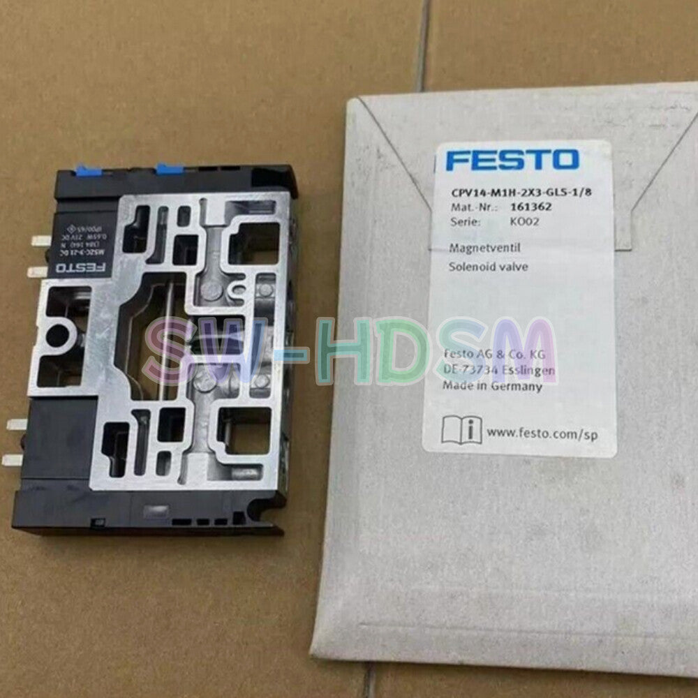 1PCS   FESTO Solenoid Valve CPV14-M1H-2X3-GLS-1/8 161362 Freight Free
