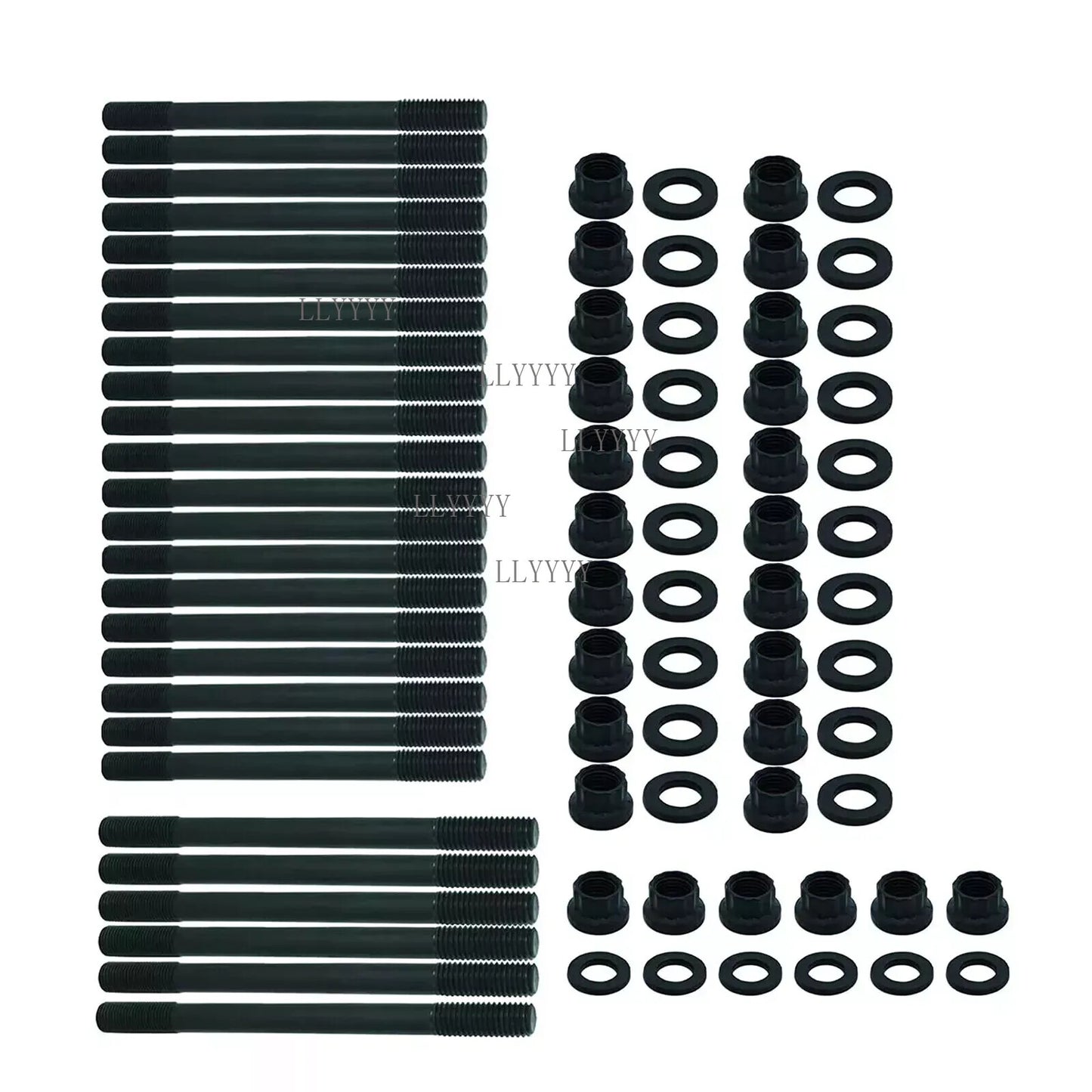 Cummins Cylinder Head Stud Kit 247-4202 for 98-18 Dodge 24v Diesel 5.9L 6.7L