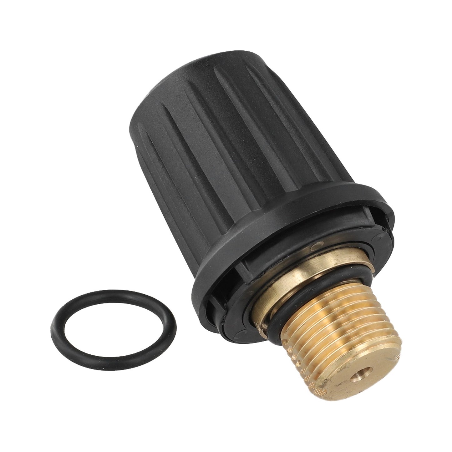 Steam Cleaning Accessory Safety Valve Cap Black O-Ring For Karcher Models