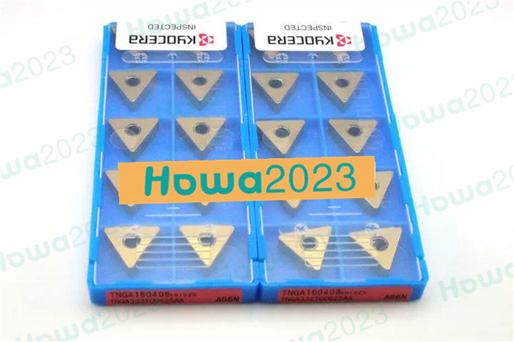 10pcs/Box Kyocera TNGA160408 A66N Turning Blade Carbide Insert