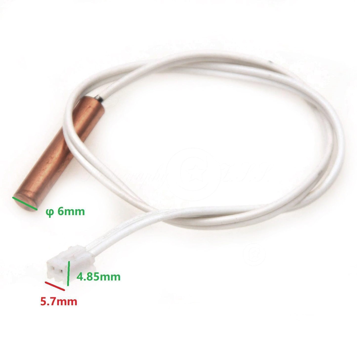 35cm 5K Air Conditioner Tube Temperature Sensor For Midea Haier Gree Hitachi TCL