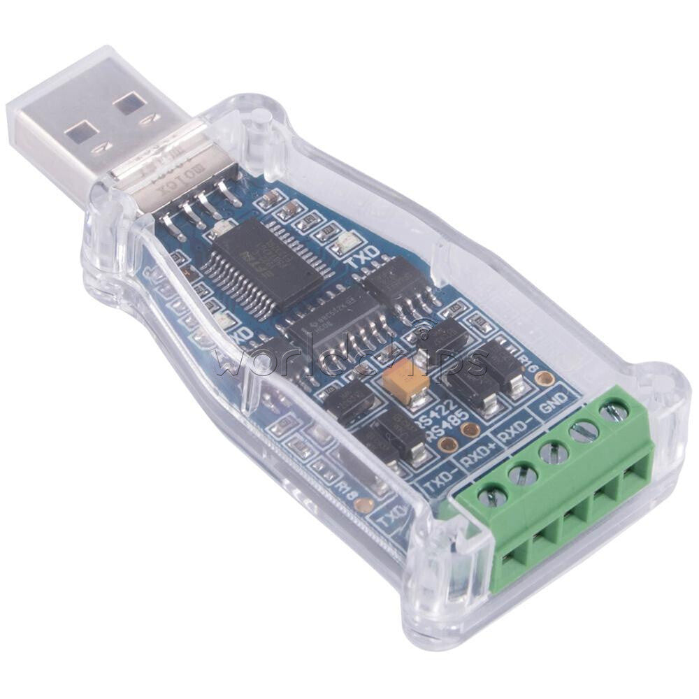 FTDI Chip USB to Terminal Block Converter USB to RS485 RS422 Serial Adapter