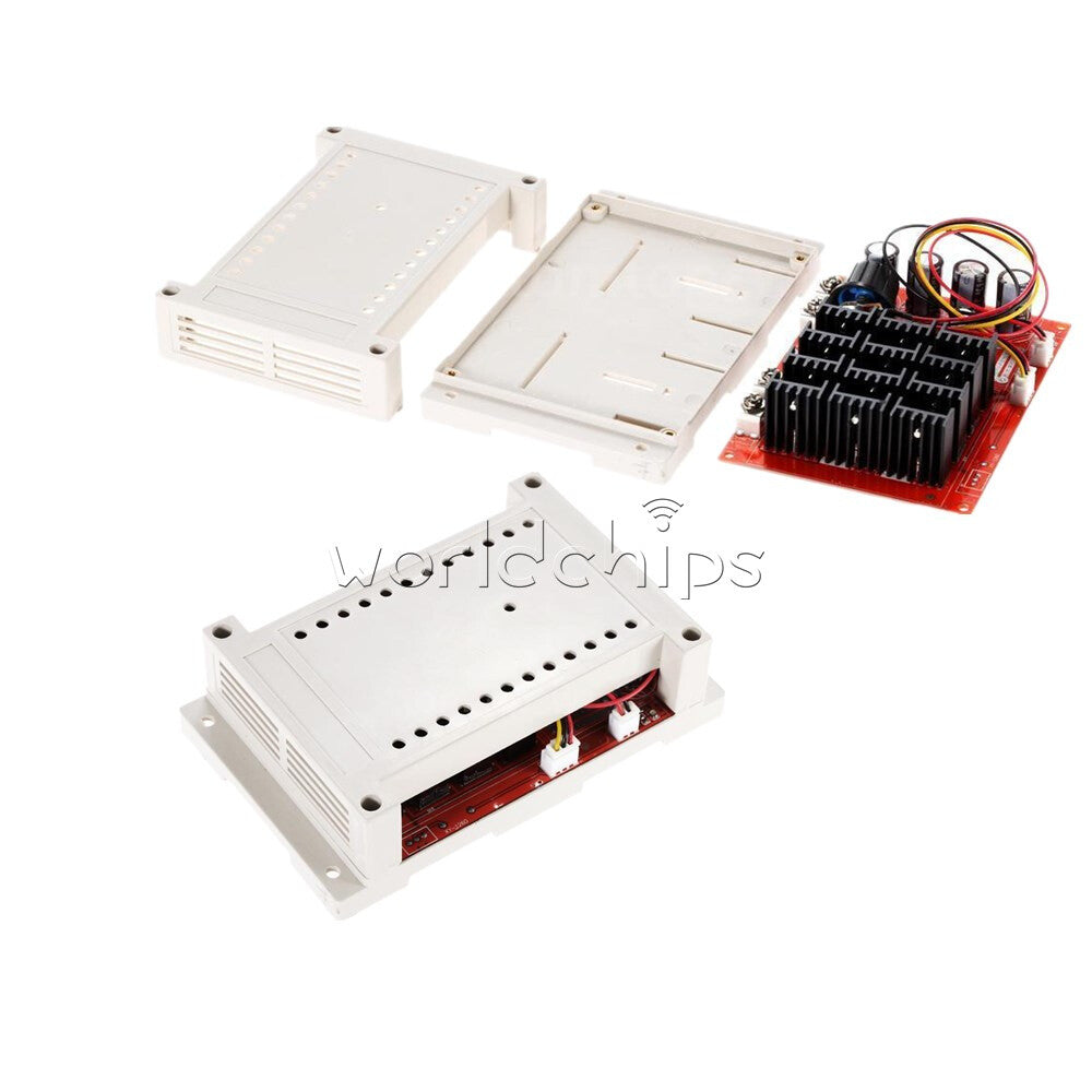 DC10~50V 60A 3000W Motor Speed Control PWM 15000HZ HHO RC Controller with Case