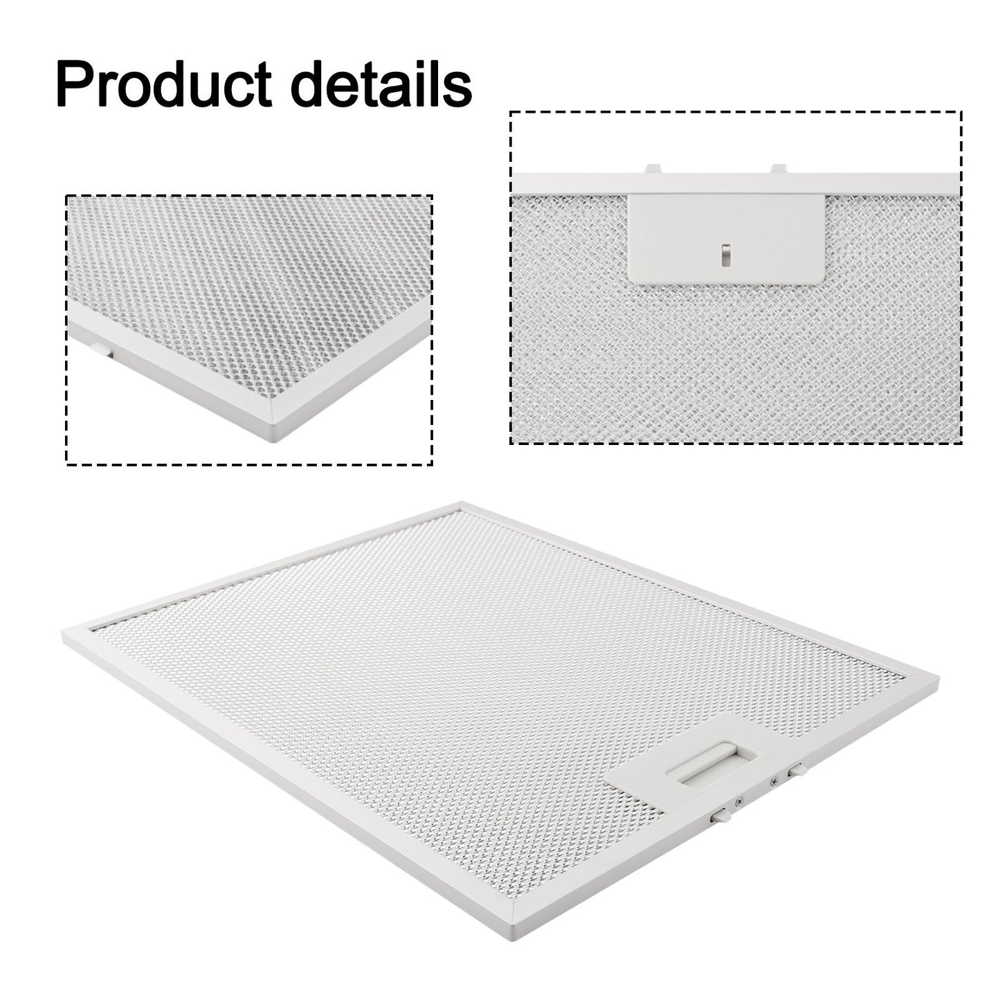 Cooker Hood Maintenance Made Simple Get Your 2PCS Metal Filter Set Today