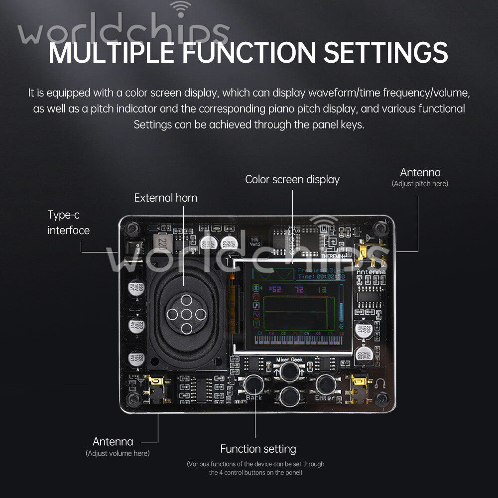 OLED Screen Music Electronic Creative Musical Instrument Electronic Equipment