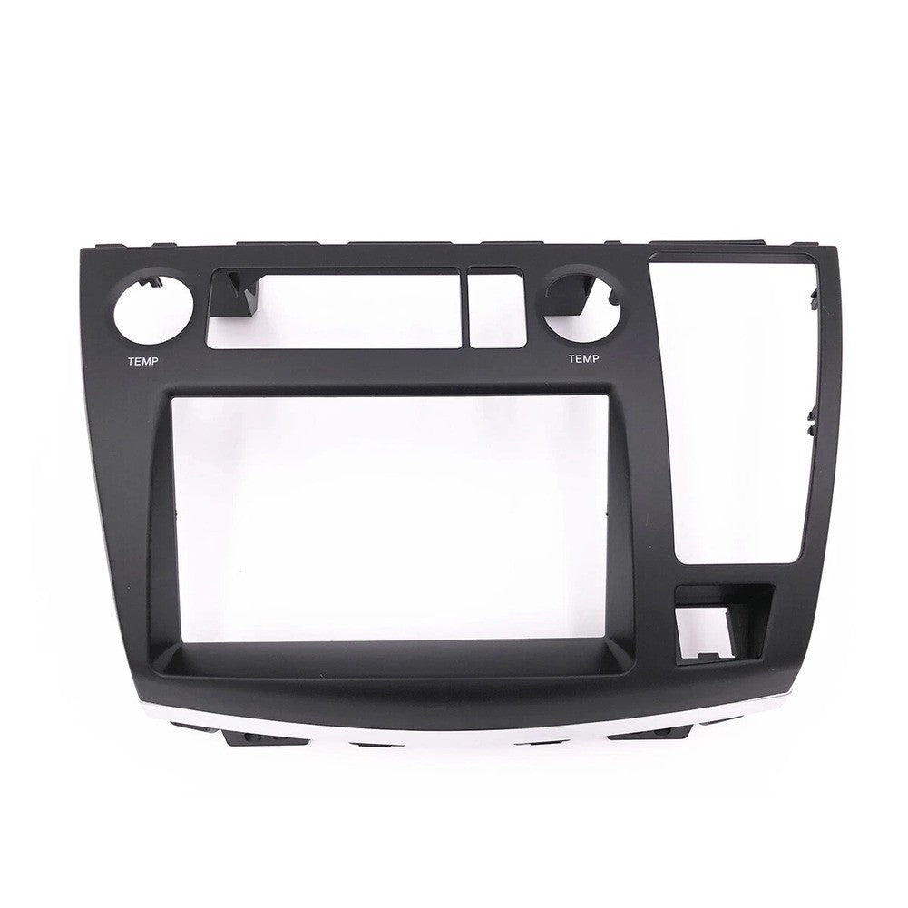 Dashboard Upgrade Car Stereo Panel ABS Material Black Finish Durability