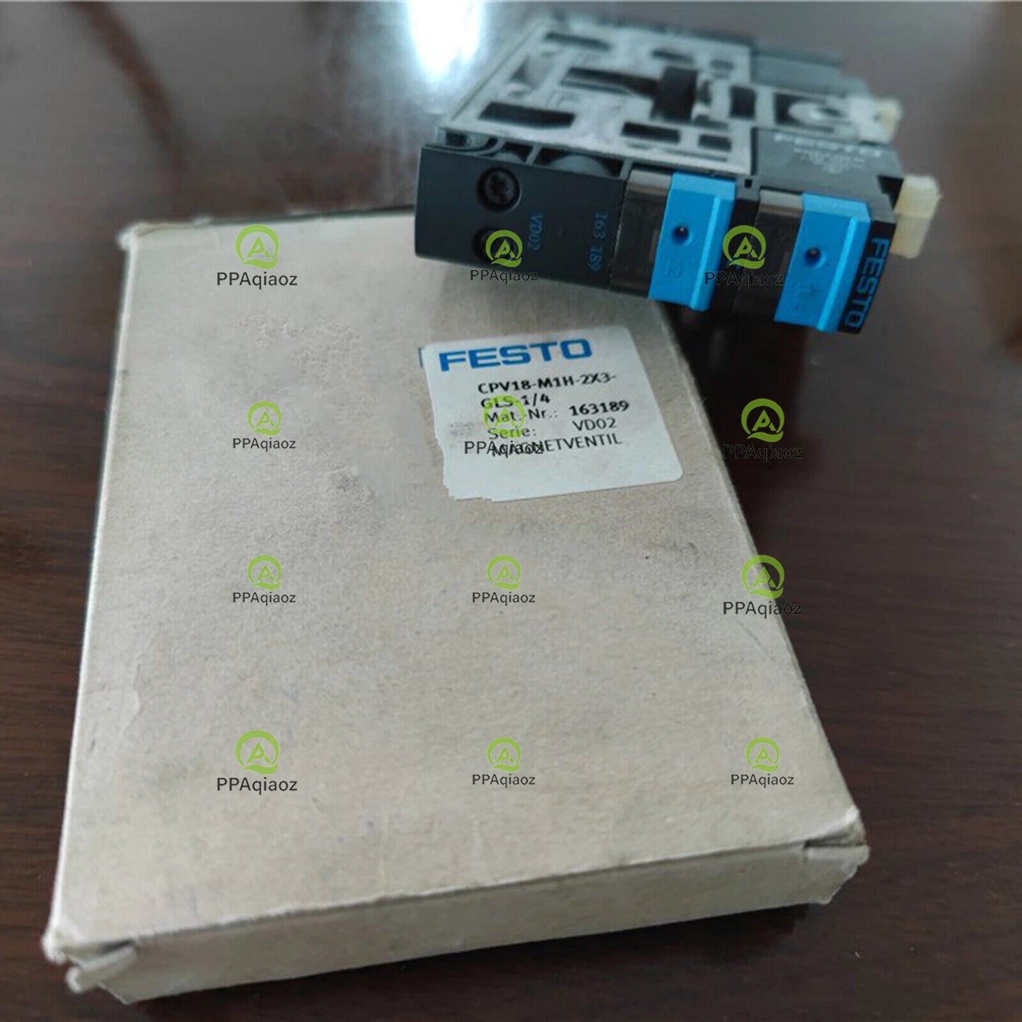 1PC  FESTO CPV18-M1H-2X3-GLS-1/4 163189 Solenoid Valve Free Shipping