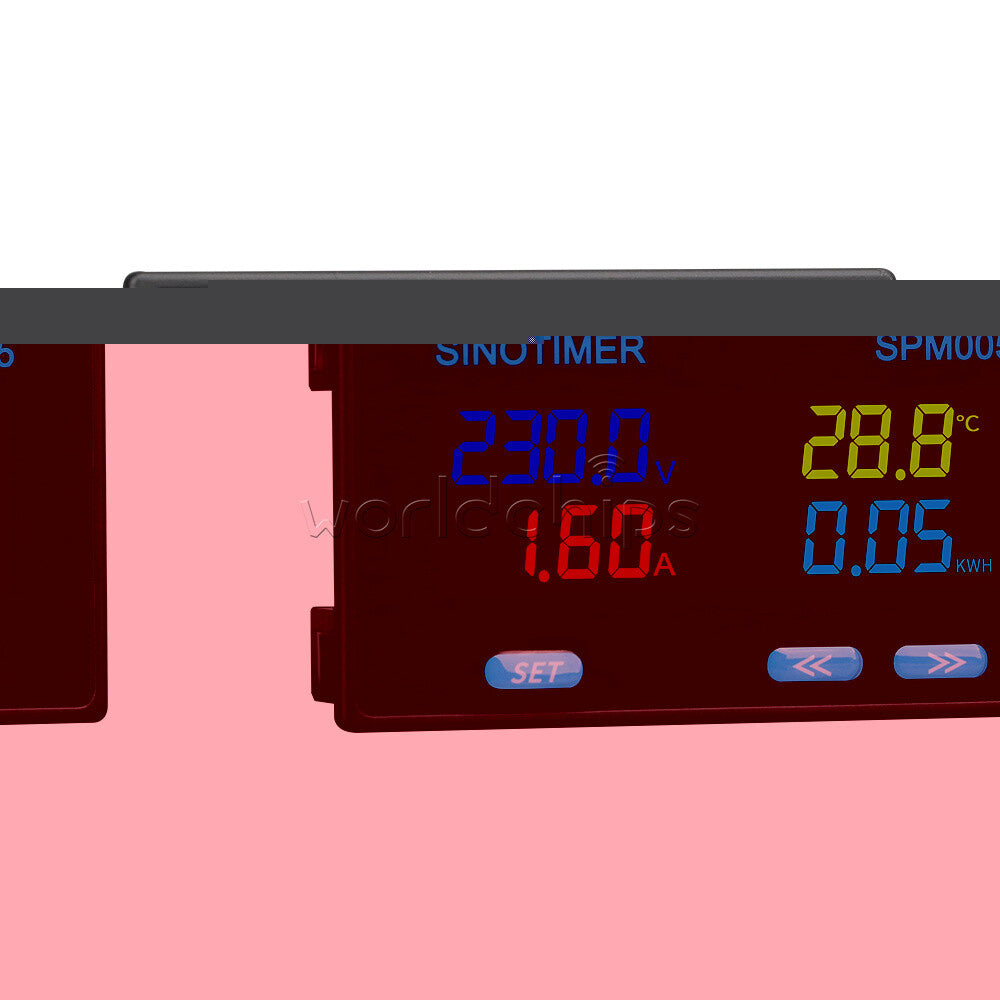 AC60-300V 20/100/200A Multifunction AC Single Phase Electric Voltmeter Ammeter