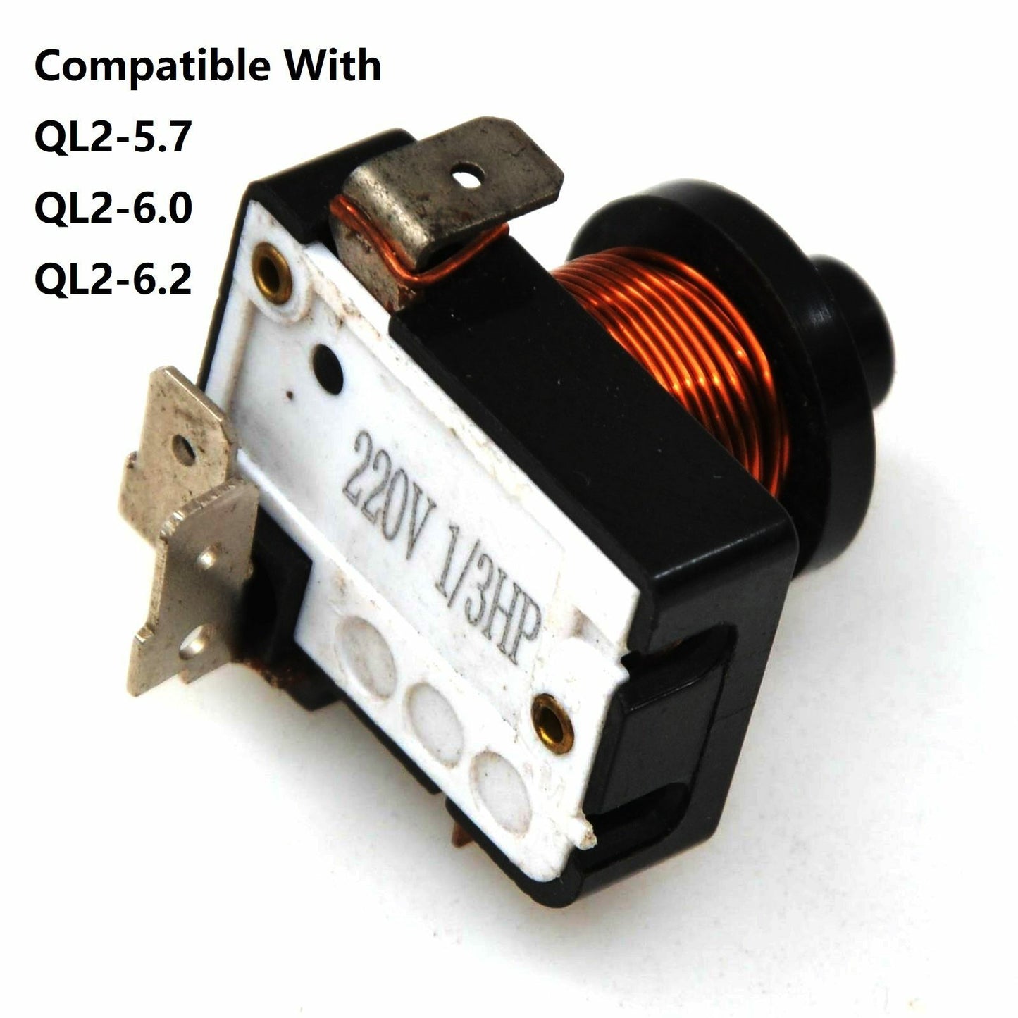 QL2-5.7/6.0/6.2 1/3HP 250W Fridge Coil Start Relay For Danby Haier Chest Freezer
